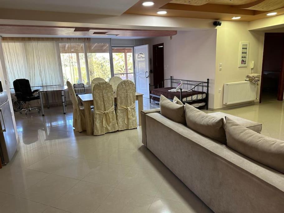 Kámpos Lux House With Gardenヴィラ エクステリア 写真